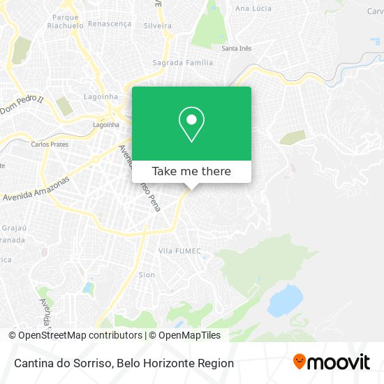 Cantina do Sorriso map