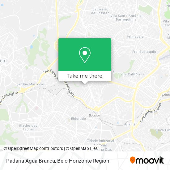 Padaria Agua Branca map