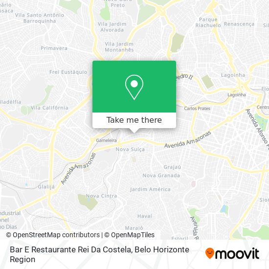 Bar E Restaurante Rei Da Costela map