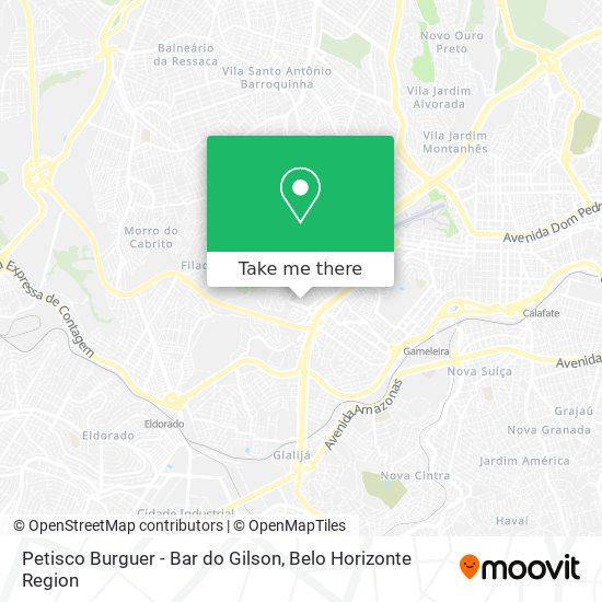 Petisco Burguer - Bar do Gilson map