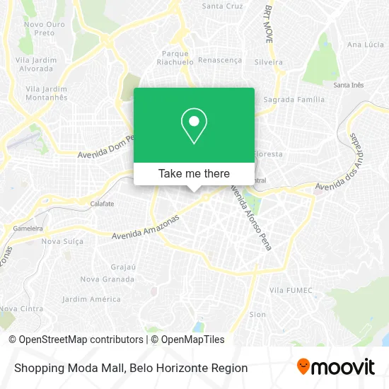 Shopping Moda Mall map