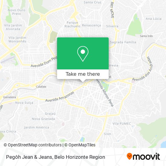 Pegôh Jean & Jeans map