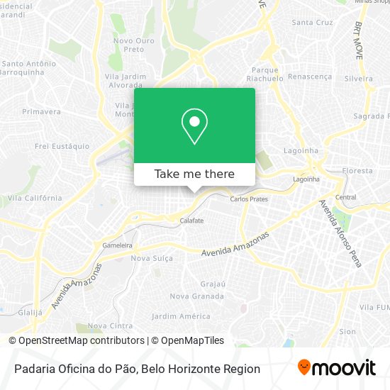 Padaria Oficina do Pão map