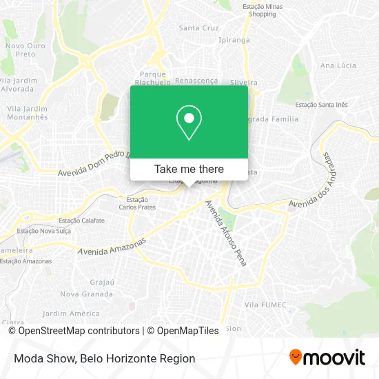 Moda Show map