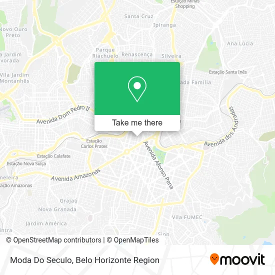 Moda Do Seculo map