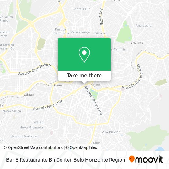 Bar E Restaurante Bh Center map