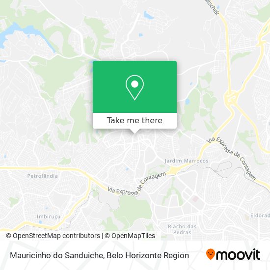 Mauricinho do Sanduiche map