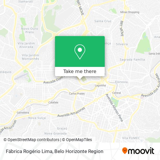 Fábrica Rogério Lima map