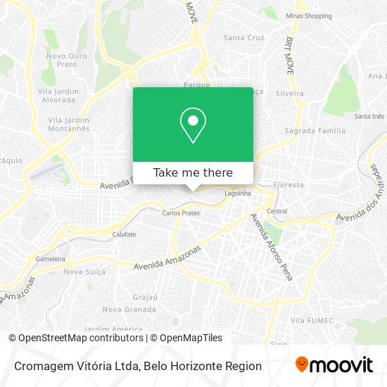 Cromagem Vitória Ltda map