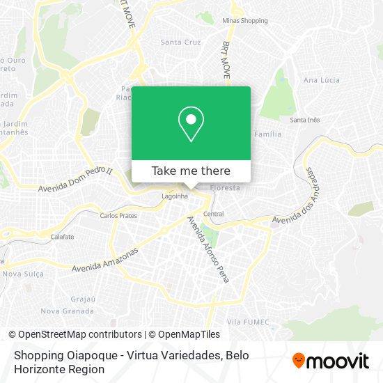 Mapa Shopping Oiapoque - Virtua Variedades