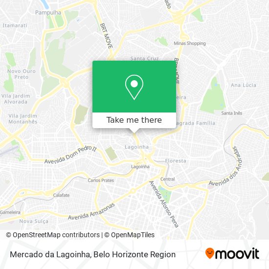 Mercado da Lagoinha map