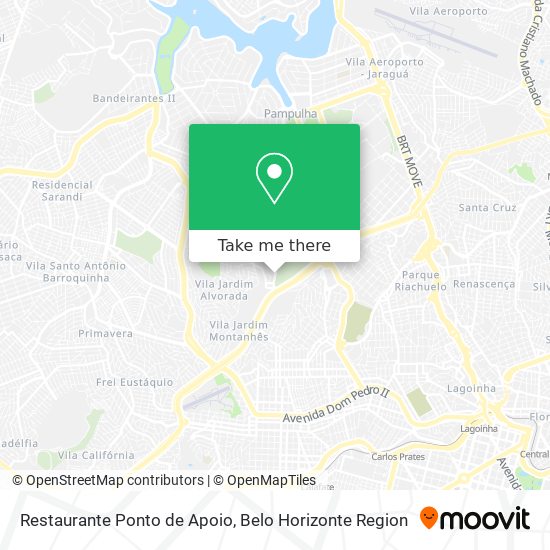 Restaurante Ponto de Apoio map