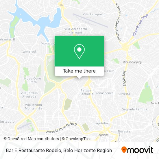 Mapa Bar E Restaurante Rodeio