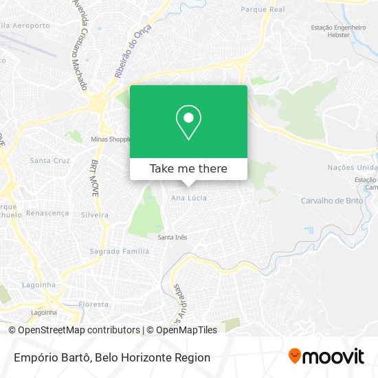 Empório Bartô map