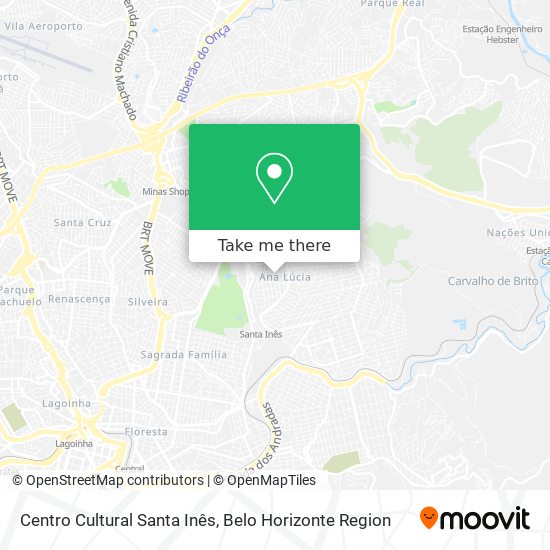 Centro Cultural Santa Inês map