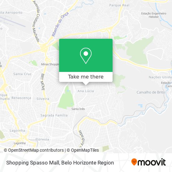 Shopping Spasso Mall map