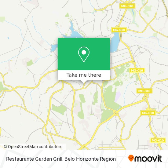 Mapa Restaurante Garden Grill