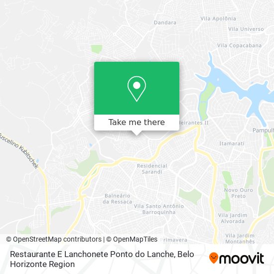 Restaurante E Lanchonete Ponto do Lanche map