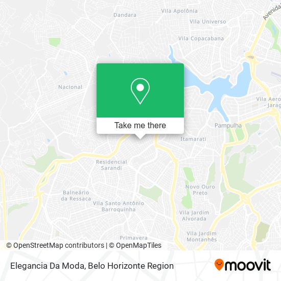 Elegancia Da Moda map