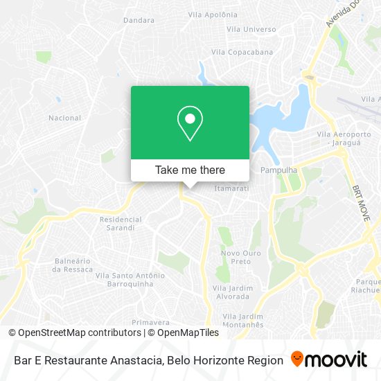 Bar E Restaurante Anastacia map