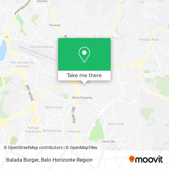 Balada Burger map