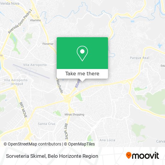 Sorveteria Skimel map
