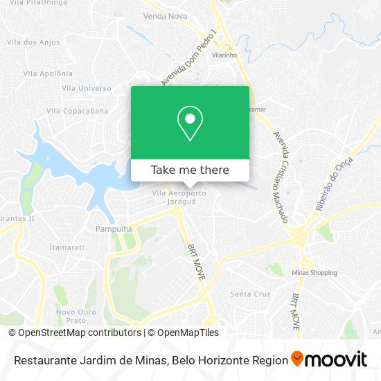 Restaurante Jardim de Minas map