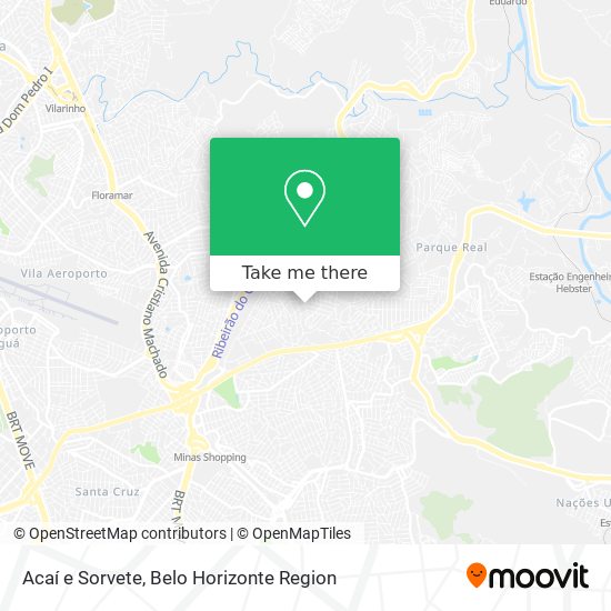Acaí e Sorvete map