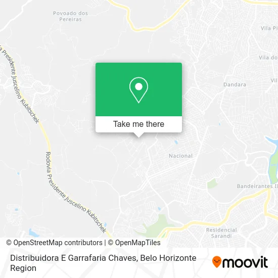 Distribuidora E Garrafaria Chaves map