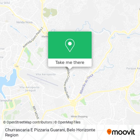 Churrascaria E Pizzaria Guarani map