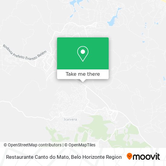 Restaurante Canto do Mato map