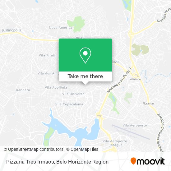 Pizzaria Tres Irmaos map