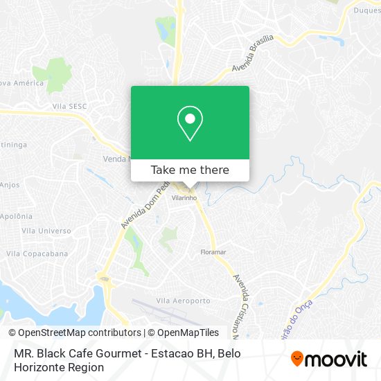 MR. Black Cafe Gourmet - Estacao BH map