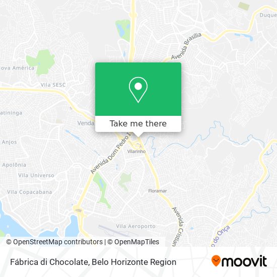 Fábrica di Chocolate map