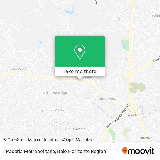 Padaria Metropolitana map