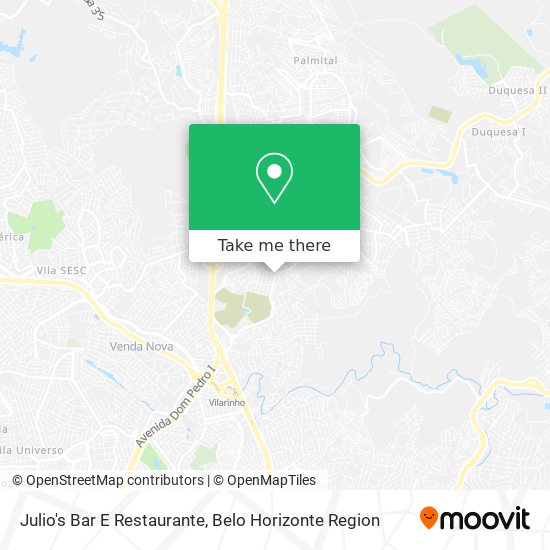Julio's Bar E Restaurante map