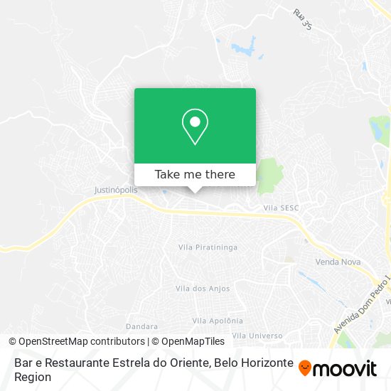Bar e Restaurante Estrela do Oriente map