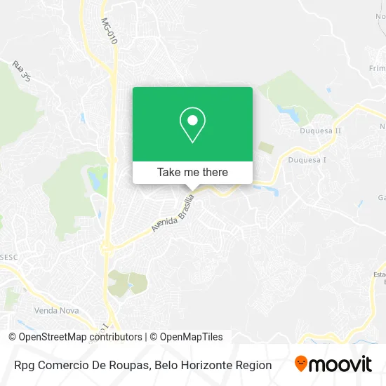 Rpg Comercio De Roupas map