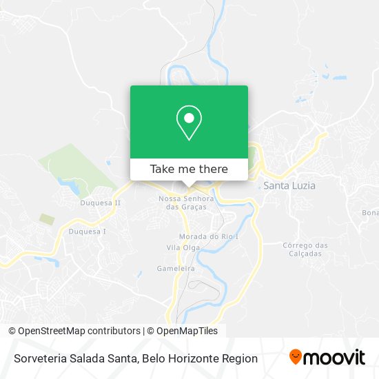 Sorveteria Salada Santa map