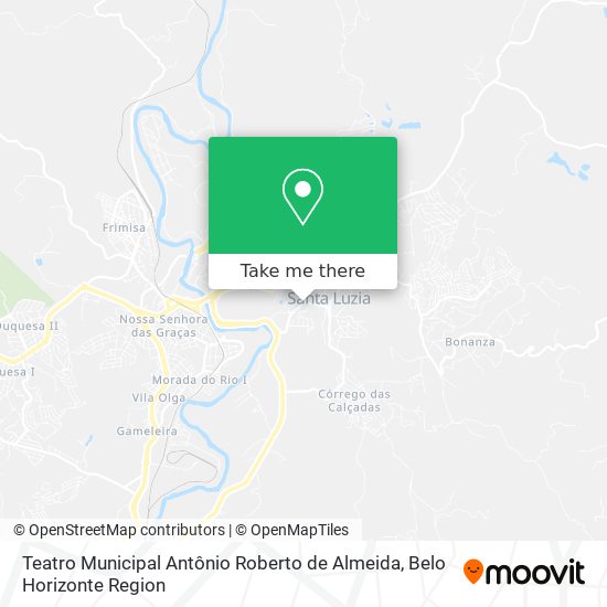 Teatro Municipal Antônio Roberto de Almeida map