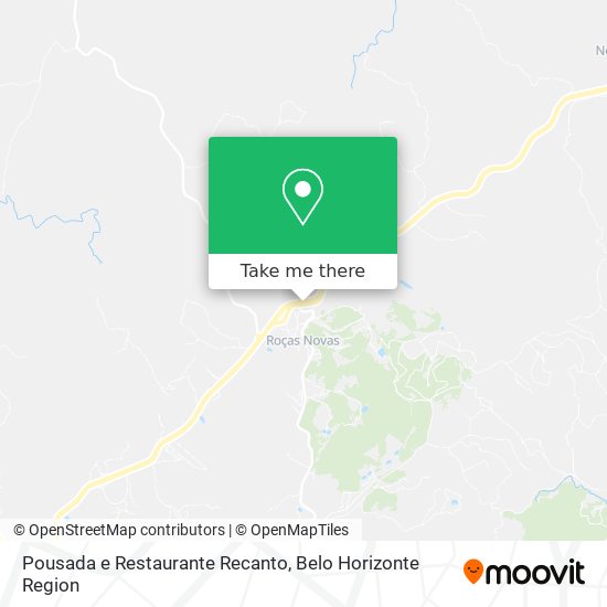 Pousada e Restaurante Recanto map