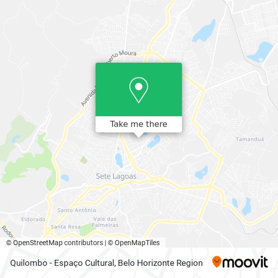 Quilombo - Espaço Cultural map
