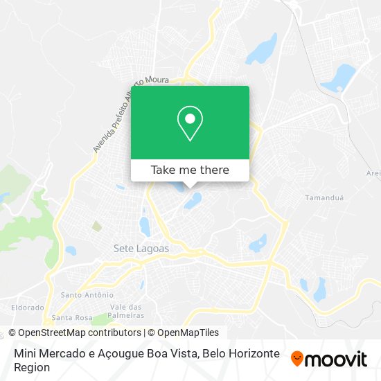 Mini Mercado e Açougue Boa Vista map