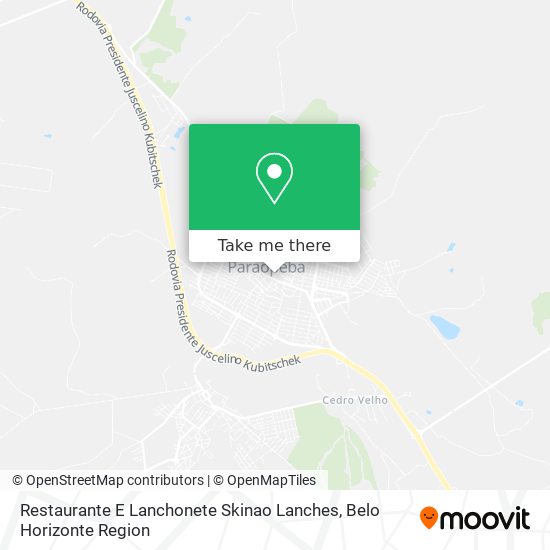 Restaurante E Lanchonete Skinao Lanches map