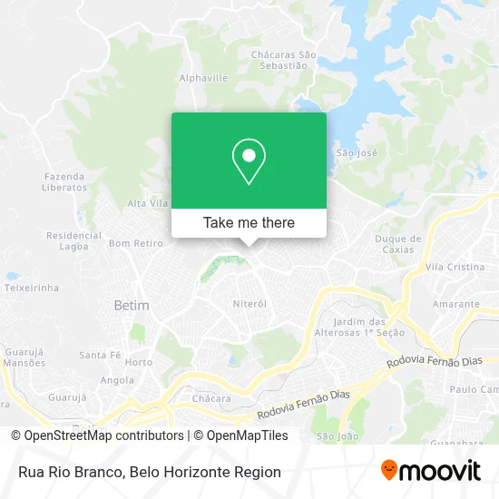 Rua Rio Branco map
