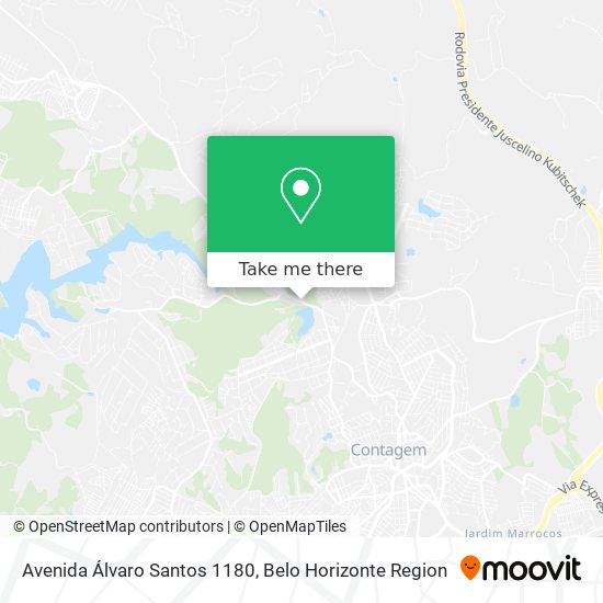 Avenida Álvaro Santos 1180 map