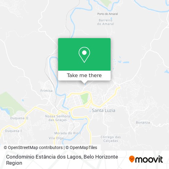 Condomínio Estância dos Lagos map