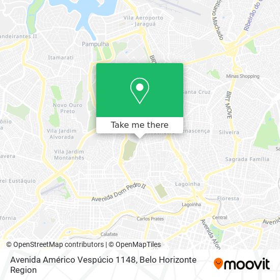 Mapa Avenida Américo Vespúcio 1148