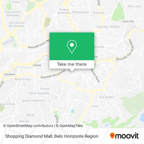 Mapa Shopping Diamond Mall