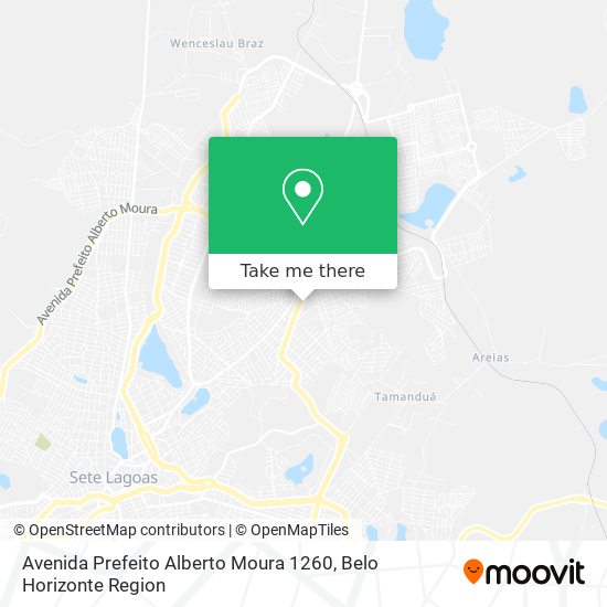 Avenida Prefeito Alberto Moura 1260 map